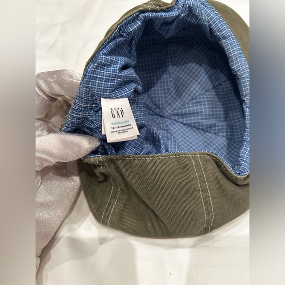NWOT Baby (12-18month) Sage Green Gap Flat Cap - Picture 5 of 8